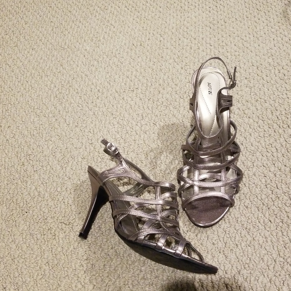 Apartment 9 Pewter Heels